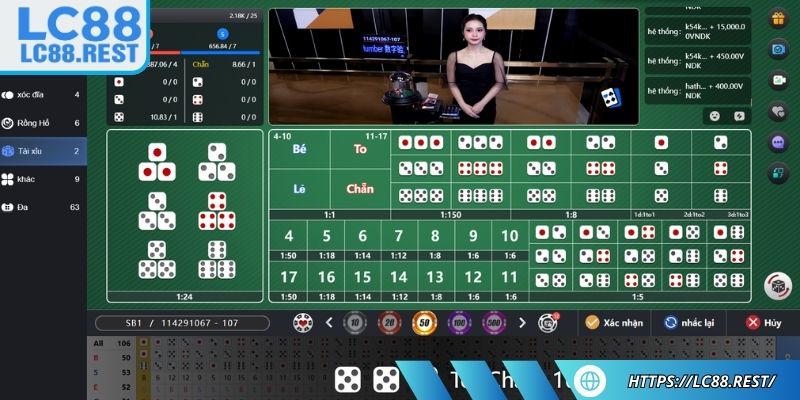 Tài xỉu xanh chín