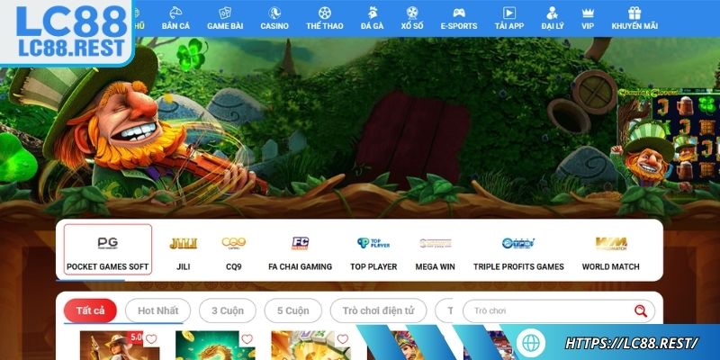 Tổng quan về sảnh Nổ Hũ LC88