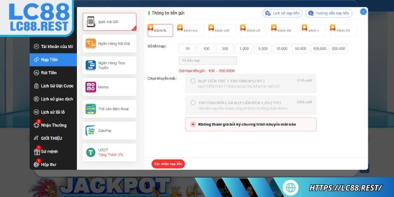 Quy trình giao dịch