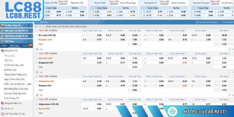 Sảnh cược CMD368