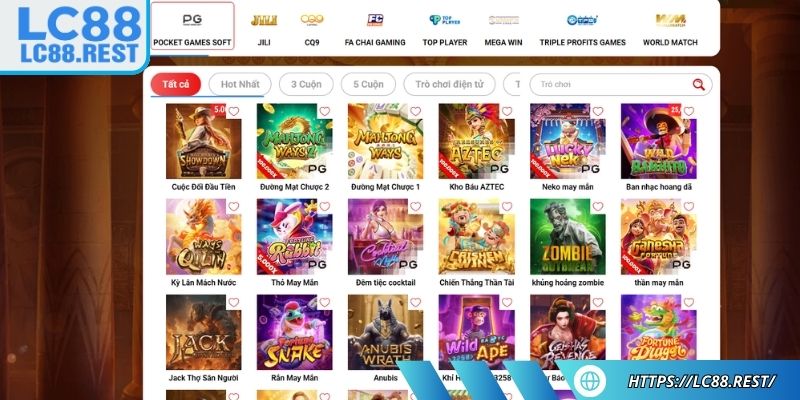 Sức hút từ trò chơi slot 
